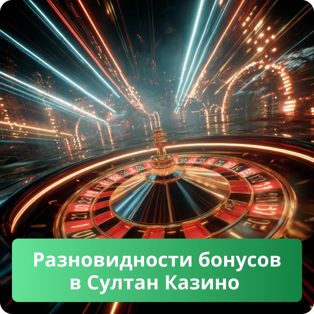 Разновидности бонусов в Султан Казино